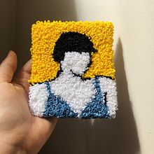 Projeto Final: Blue Bikíni. Projekt z dziedziny  Sztuki piękne, Craft,  Haft,  Sz, cie,  Dekoracja wnętrz,  R, sunek art, st, czn, Design i Projektowanie wnętrz użytkownika Fernanda Abreu - 19.04.2021