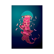 Meduza. Digital Illustration project by Heider Sterlin - 03.29.2021