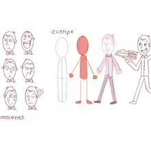meu projeto do curso: Introdução à criação de personagens estilo cartoon. Projekt z dziedziny R, sunek c, frow, Trad, c i jna ilustracja użytkownika Raquel Linke - 30.03.2021