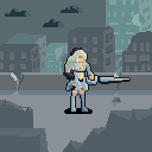 Mi Proyecto del curso: Introducción al diseño de personajes en pixel art. Desenvolvimento de videogames projeto de mxater - 30.03.2021