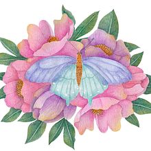 Dibujo y composición naturalista en acuarela. Traditional illustration, Botanical Illustration, Naturalistic Illustration, Painting, and Watercolor Painting project by Andrea Bustos León - 03.30.2021