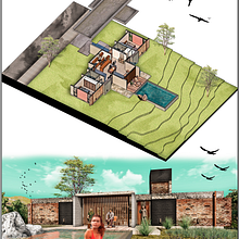 Mi Proyecto del curso: Ilustración digital de proyectos arquitectónicos. Projekt z dziedziny  R i sunek architektoniczn użytkownika Hugo Aguilera Cortés - 30.03.2021