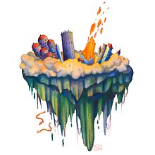 Mi Proyecto del curso: Concept Art: introducción al diseño de escenarios Ein Projekt aus dem Bereich Concept Art, Zeichnung, Digitale Zeichnung, Editorial Illustration, Traditionelle Illustration, Architektonische Illustration, Digitale Illustration, Kinderillustration, L, schaftsbau, Malerei, Aquarellmalerei, Sketchbook und Farbenlehre von Viridiana Benitez Mendoza - 28.03.2021