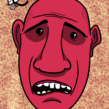 Ilustración cara. Un progetto di Illustrazione tradizionale e Illustrazione digitale di Daniel Regidor Hernández - 30.03.2021