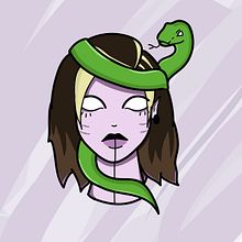 Logo para Twitch. Un progetto di Animazione 2D, Animazione di personaggi, Disegno, Disegno digitale, Character design, Illustrazione tradizionale, Illustrazione digitale, Social media e Videogiochi di Alba Martí Serra - 30.03.2021