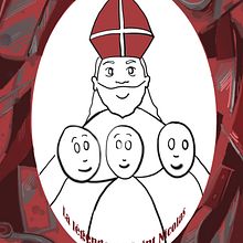 La légende de Saint Nicolas. Children's Illustration project by Lucie Thiam Bouleau - 03.30.2021