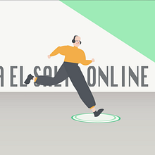 DA EL SALTO ONLINE Y ROMPE TUS LÍMITES. Animation, 2D Animation, Character Animation, Character Design, Graphic Design, Web Design, Traditional illustration, Content Marketing, Motion Graphics, and Multimedia project by Iván Lozano Lassolle - 03.30.2021
