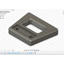 Soporte toallero. Projekt z dziedziny 3D,  Modelowanie 3D i  Projektowanie 3D użytkownika Sergio Perrone - 03.04.2021