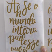 Lettering. Un progetto di  di Ana Clara de Oliveira Sarmento - 30.03.2021