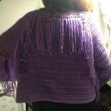 Mi Proyecto del curso:  Top-down: prendas a crochet de una sola pieza. Crochet project by mlramirezmladineo - 04.14.2021