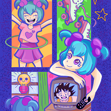 Mi Proyecto del curso: Ilustración digital con influencia manga. Digital Drawing, and Traditional illustration project by Daniela Moreno Jimenez - 03.31.2021