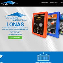Mi Proyecto del curso: Página e commerce Aokingtarps. Animation, Photographic Composition, Web Development, Digital Drawing, and Design project by Miguel Ángel Hernández Velasco - 03.31.2021
