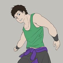 Mi Proyecto del curso: Ilustración para cómics: anatomía de un superhéroe. Ilustração tradicional projeto de Cristian Caraballo - 01.05.2021