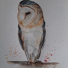 My project in Artistic Watercolor Techniques for Illustrating Birds course. Un progetto di Pittura ad acquerello di Zita Csapó - 31.03.2021