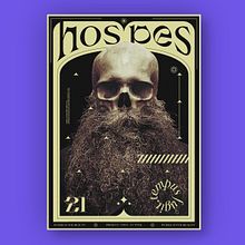 Poster- Hospes. Poster Design, and Graphic Design project by ZELU BOMBO - 03.31.2021