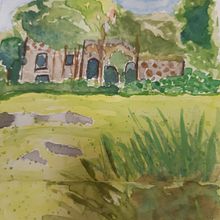 My project in Watercolor Travel Journal course. Watercolor Painting project by T T - 03.31.2021