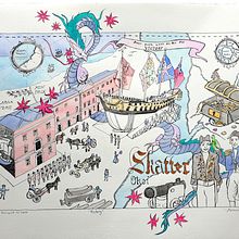 My project in The Art of Sketching: Transform Your Doodles into Art course. Projekt z dziedziny  Introligatorstwo,  Kaligrafia, Ilustracje dla dzieci, Komiks,  R, sunek, Trad, c i jna ilustracja użytkownika Marianne Elvan Barfoed - 16.04.2021