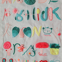 Mi Proyecto del curso: Introducción al bordado en relieve. Un projet de Broderie de Paola Olaya - 31.03.2021