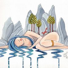 She Ein Projekt aus dem Bereich Traditionelle Illustration und Aquarellmalerei von Fabíola Cassanelli - 01.04.2021