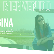 Volando con Gina. Web Design, UX / UI, IT, Information Design, Web Development, CSS, and HTML project by juan ramirez - 04.19.2021