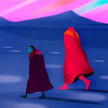 Universo Rojo. Un projet de Illustration traditionnelle, Conception de personnages , et Art conceptuel de Marc Sanchez - 01.04.2021