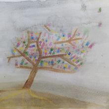 Tormenta. Traditional illustration project by Carla Susana Ribeiro - 04.01.2021