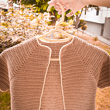 Mi Proyecto del curso:  Top-down: prendas a crochet de una sola pieza. Fiber Arts project by maylis4 - 04.01.2021