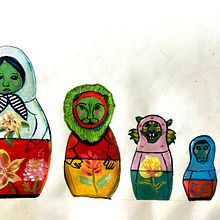My project in Artistic Illustration: Draw from Your Imagination course. Un projet de Peinture gouache de Mandy Steward - 01.04.2021