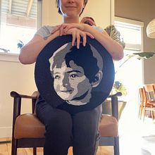 Mi Proyecto del curso:  Bordado con punch needle: pasa de la imagen al retrato Ein Projekt aus dem Bereich Stickerei von Sara Luna - 02.04.2021