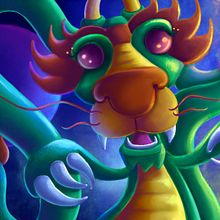 Dragón. Un progetto di Illustrazione tradizionale, Illustrazione digitale e Illustrazione infantile di Lourdes Medina - 02.04.2021