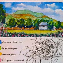 My project in Watercolor Travel Journal course. Un projet de Aquarelle de Mariapaola Sorrentino - 01.04.2021