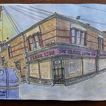 My project in Urban Sketching: Express Your World in a New Perspective course. Un projet de Illustration traditionnelle, Carnet de croquis , et Esquisse  de adam_walden - 02.04.2021