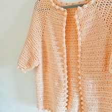 Mi Proyecto del curso:  Top-down: prendas a crochet de una sola pieza. Crochet project by yulybertelbossa - 04.02.2021