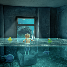 Submerged Room. Un proyecto de Concept Art de Tehuan Melo - 02.04.2021