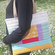 Meu projeto do curso: Introdução ao patchwork contemporâneo Ein Projekt aus dem Bereich Nähen von Verónica Costa - 02.04.2021