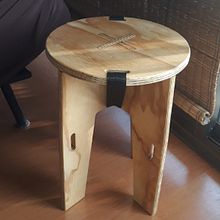 Practico taburete desmontable (Curso Carpintería profesional para principiantes). Woodworking project by Toni Gabriel - 04.03.2021