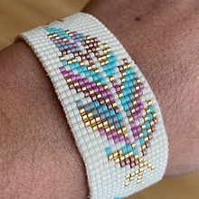 Mi Proyecto del curso: Diseño y creación de joyería con mostacillas. Projekt z dziedziny Kreat i wność użytkownika Carola Torres - 03.04.2021
