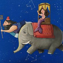 story illustration. Een project van Ontwerp van personages, Kinderillustratie, Redactionele illustratie, Traditionele illustratie, Stor y telling van Mehrnaz Torkaman - 03.04.2021