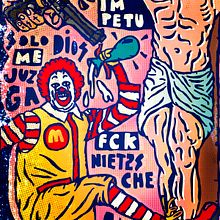 God is my Strength and Power.. Traditional illustration, and Digital Illustration project by woodcutter Manero - 04.03.2021
