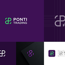 Ponti Trading. Un progetto di Br, ing, Br, identit e Web development di Jorge Muñoz Lozano - 03.04.2021