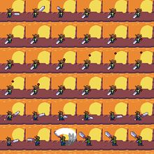 Mi Proyecto del curso: Animación de personajes en pixel art para videojuegos el chivon! Ein Projekt aus dem Bereich Animation und 2-D-Animation von William Hiciano - 03.04.2021