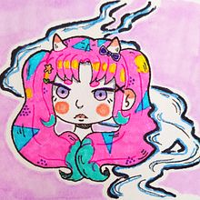 Ilustración japonesa. Un projet de Manga et Illustration traditionnelle de Laura Sofia Reyes Martinez - 03.04.2021
