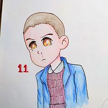 Once- Stranger Things. Un projet de Manga et Illustration traditionnelle de Laura Sofia Reyes Martinez - 03.04.2021