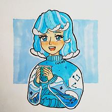 Water . Un projet de Manga et Illustration traditionnelle de Laura Sofia Reyes Martinez - 03.04.2021