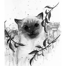 Meu projeto do curso: Ilustração em nanquim com influência japonesa. Artistic Drawing, Ink Illustration, and Painting project by Gabriella C.S. - 04.03.2021