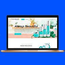 Calia Blum Skin - proyecto WordPress/Woocommerce. Un progetto di Web design di Július Jancso - 03.09.2018