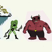 Mi Proyecto del curso: Fábrica de personajes ilustrados "4 Superhéroes Oscuros". Drawing, Character Design, and Digital Illustration project by Samuel Casimiro Rojas - 04.04.2021