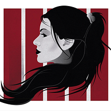 Me between the lines. Digital Illustration project by Paula Cepeda - 04.04.2021