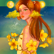 Mi Proyecto del curso: Retratos digitales de fantasía con Photoshop. Un proyecto de 3D de JAIRYNA MANRRIQUE - 04.04.2021