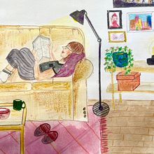 Sketchbook para explorar tu estilo de dibujo. Traditional illustration, Painting, and Watercolor Painting project by Paula Escudero - 04.04.2021
